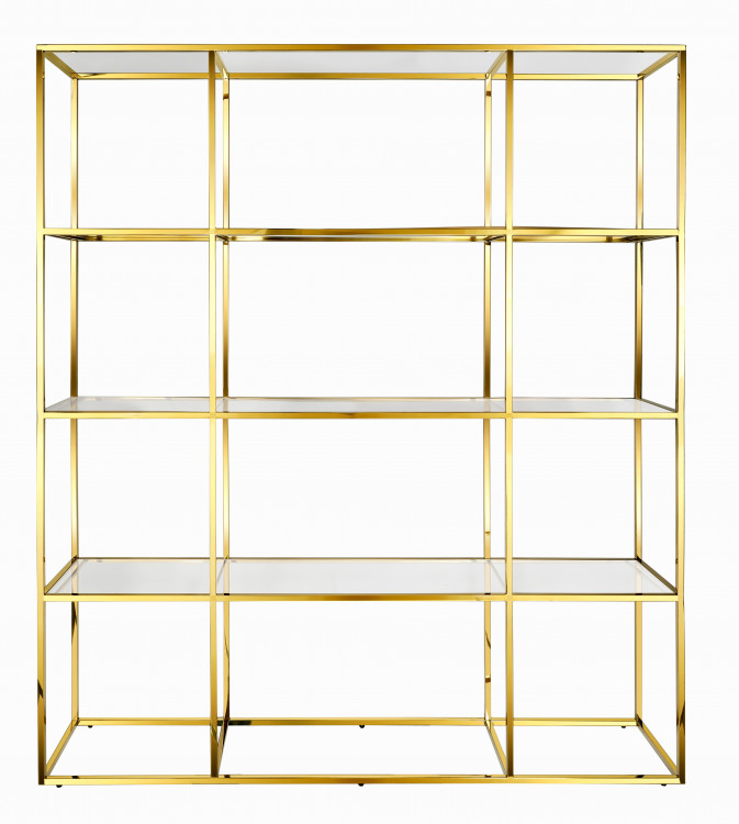 Shelf Gold Clear Acrylic