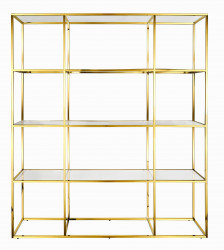 Gold Wesley Shelf Display