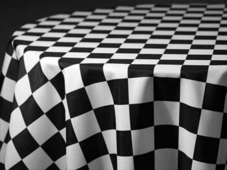 Racing Check Linen & Tablecloth Rental