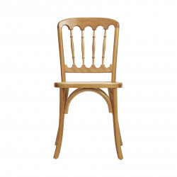 Natural Wood Regency Chair