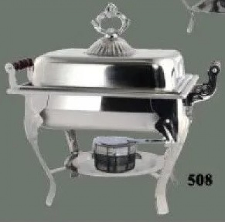 Small Crown Top Silver Chafing Dish 508